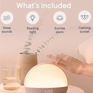 Hatch Sunrise Alarm with Calming Sunset Feature